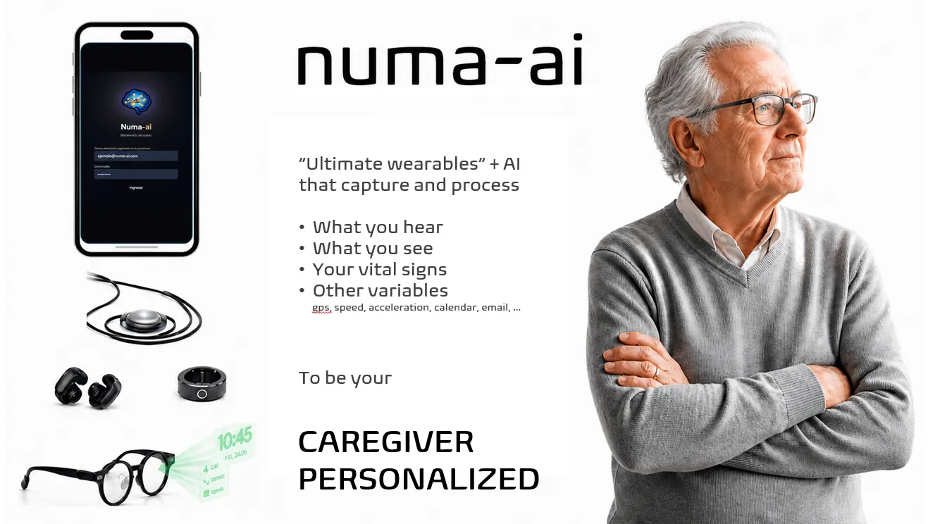 Numa-ai: ultimate wearables + AI, your personalized caregiver