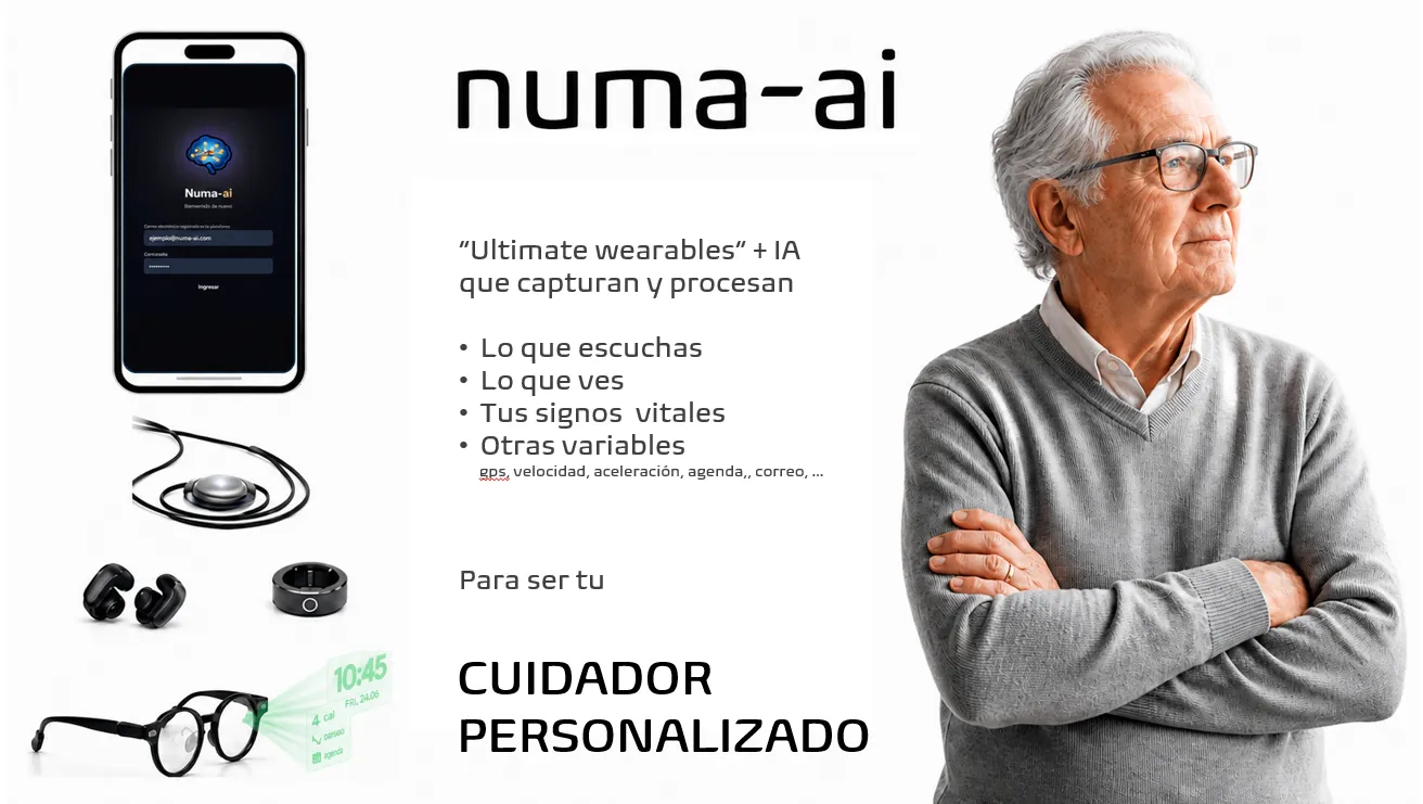 Numa-ai: ultimate wearables + IA, tu cuidador personalizado